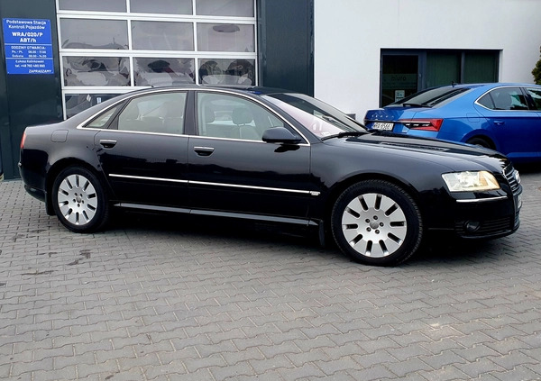 Audi A8 cena 29900 przebieg: 274000, rok produkcji 2006 z Pionki małe 407